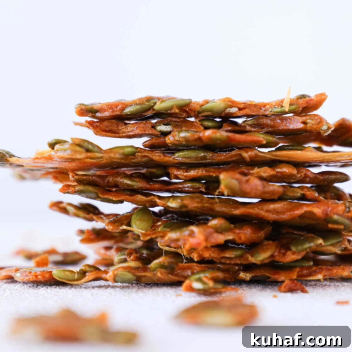 Pumpkin Seed Brittle Sideview
