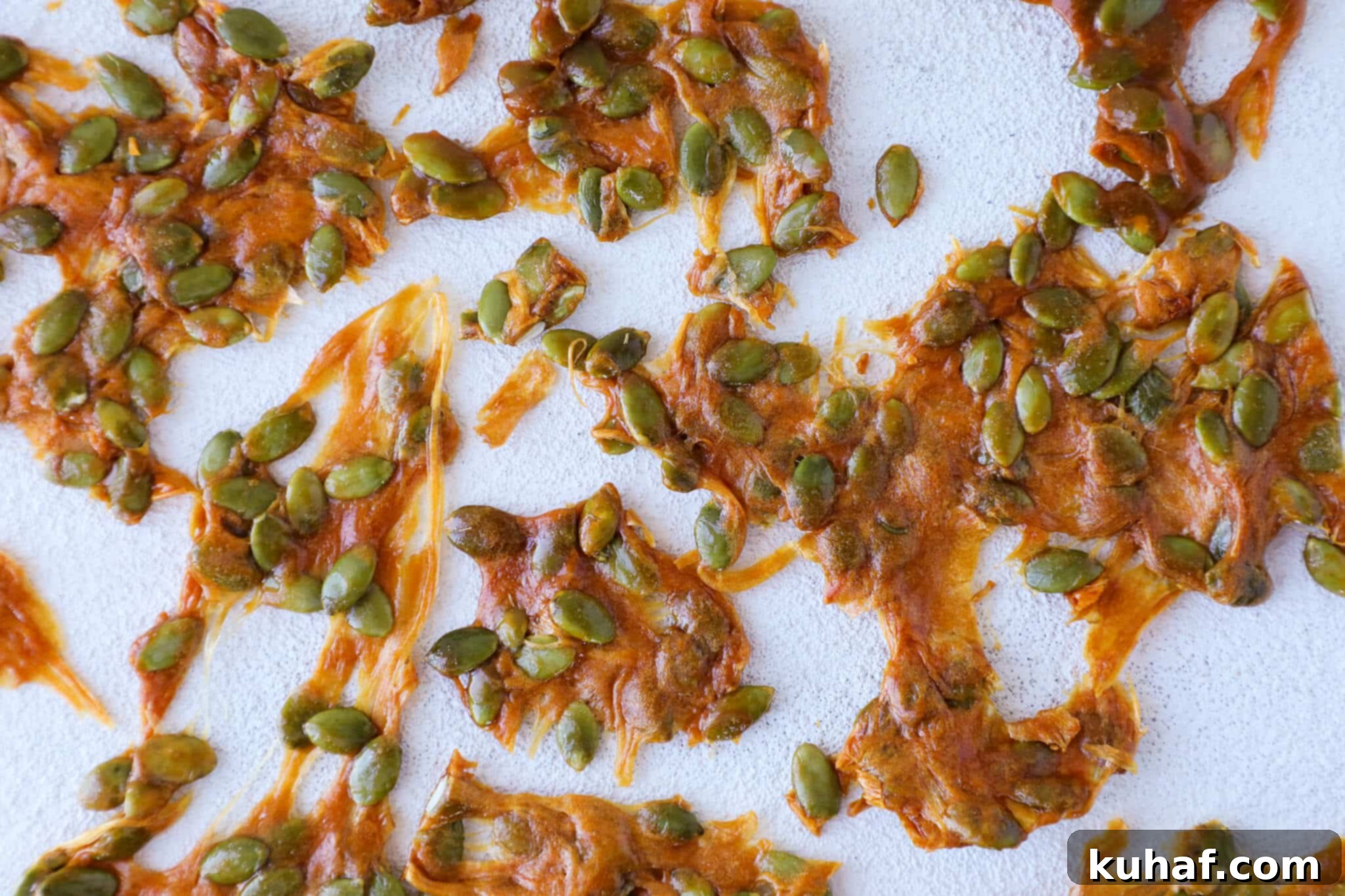 Pumpkin Seed Brittle Spread Out
