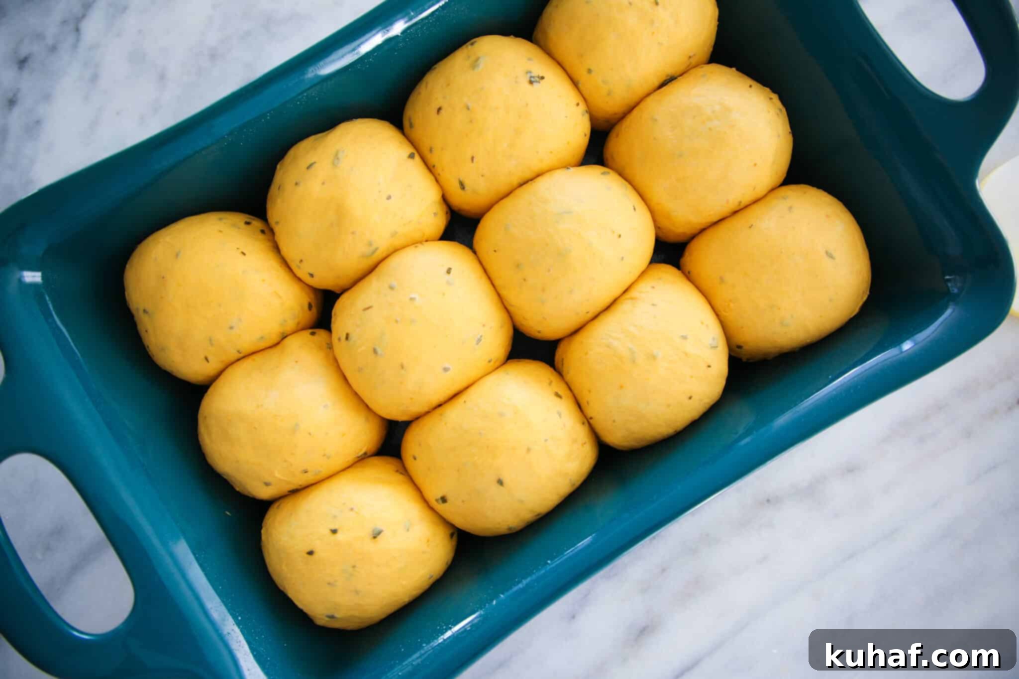 Savory Pumpkin Herb Buns 4 Pumpkin Herb Dinner Rolls Unbaked