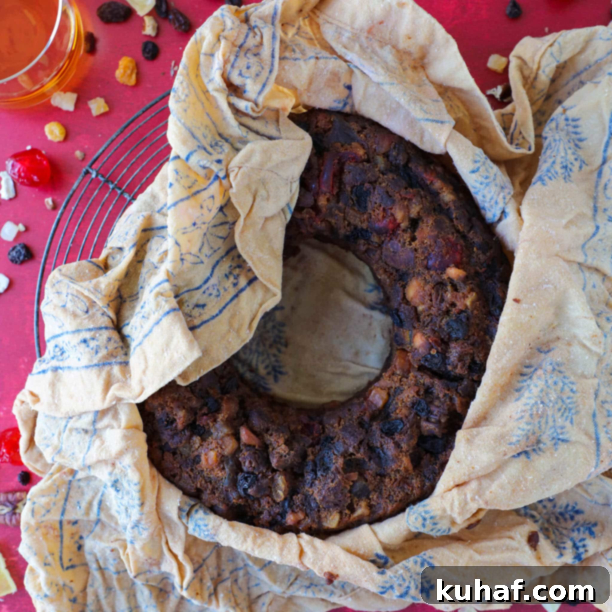 Christmas Gateau in Cloth