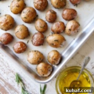 Rosemary Roasted Potatoes featured