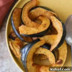 Perfectly Roasted Acorn Squash 6 Healthy Roasted Acorn Squash Delicious Overhead