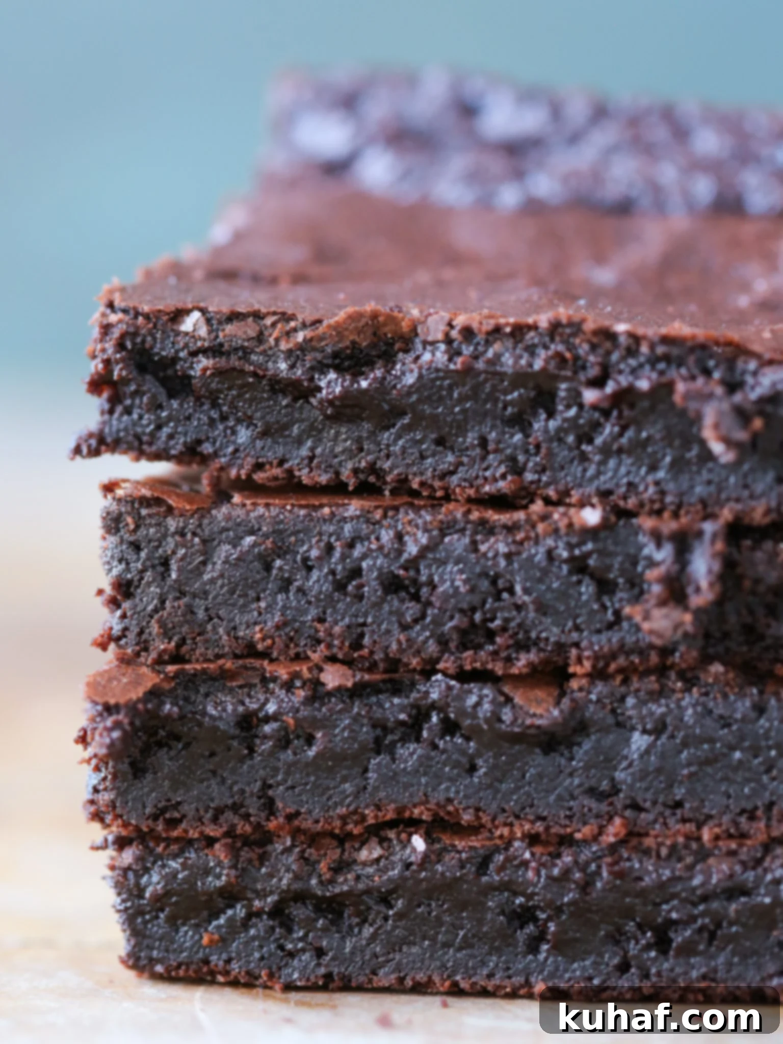 Quick Chocolate Treats 2 One Bowl Brownie Stacked Easy Chocolate Desserts Valentine's Day Desserts.