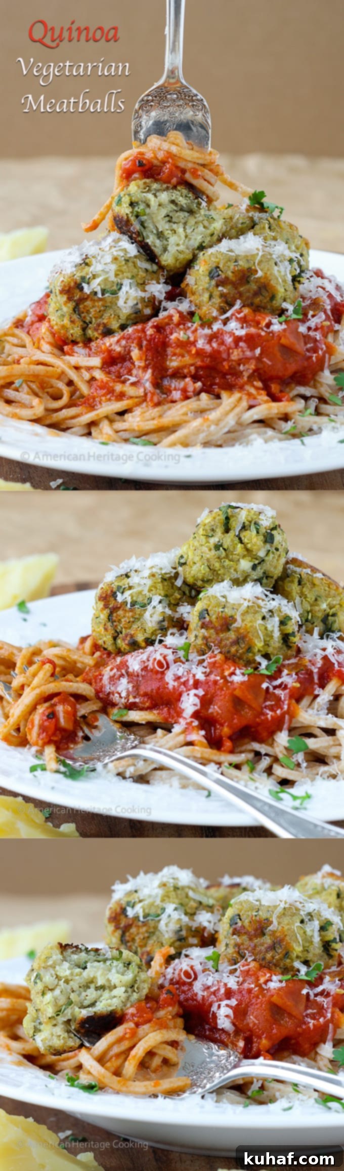 Quinoa Vegetarian Meatballs
