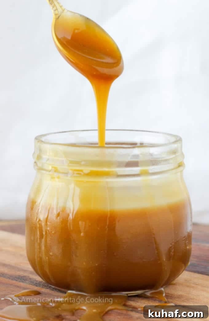 Salted Maple Caramel Sauce