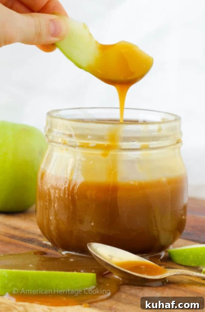 Salted Maple Caramel Sauce