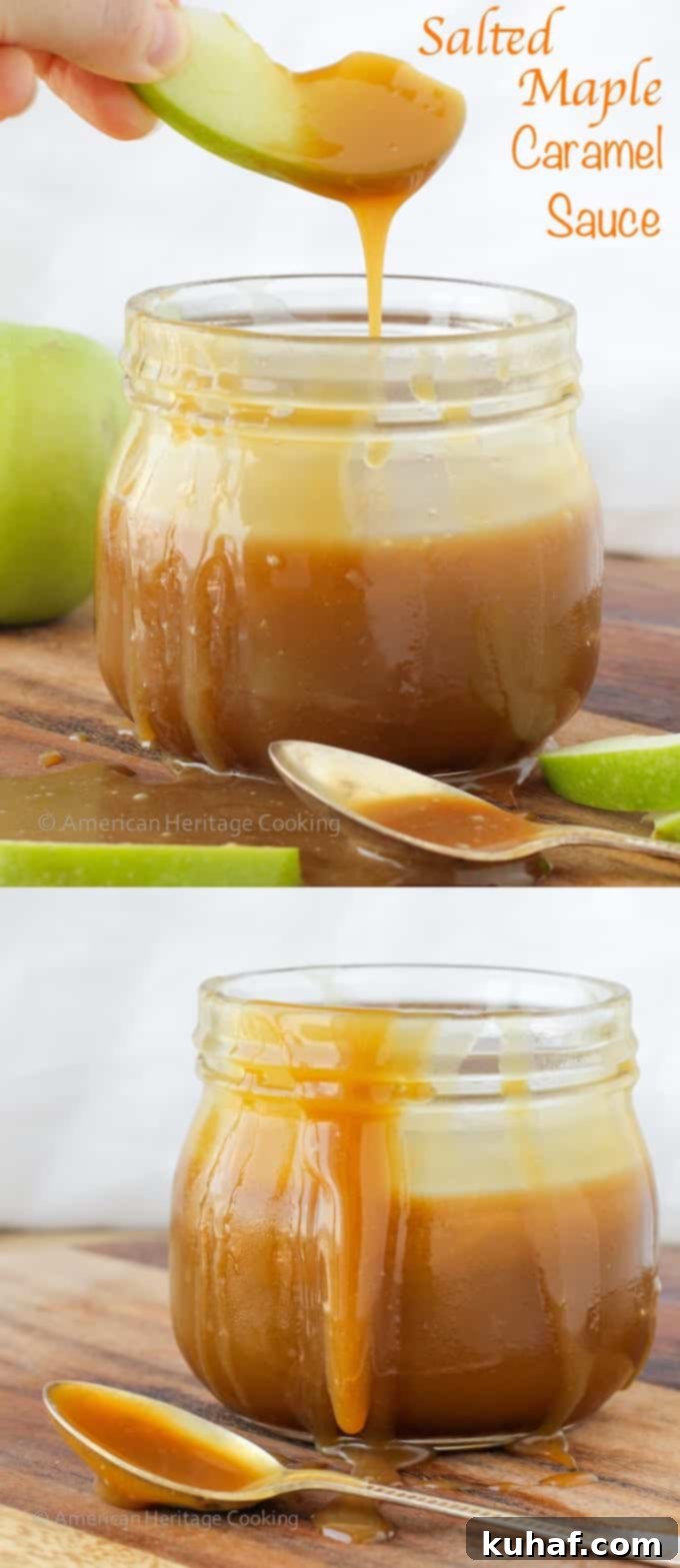 Salted Maple Caramel Sauce