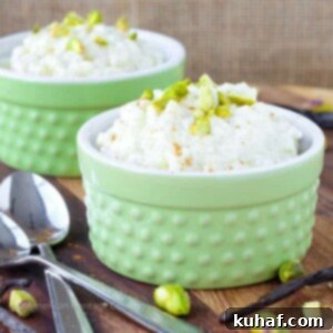 Vanilla Bean Rice Pudding