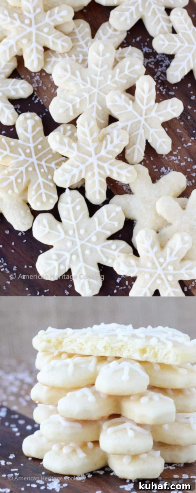 My Grandmas Old Fashioned Soft Sugar Cookies are pillowy soft with just a hint of vanilla! The easiest rolled cookie recipe that I've made! 