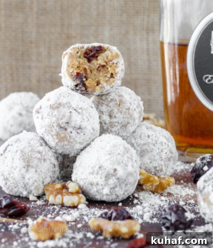 Gingersnap Brandy Truffles 2 No-bake Gingersnap Brandy Balls, a delightful holiday treat