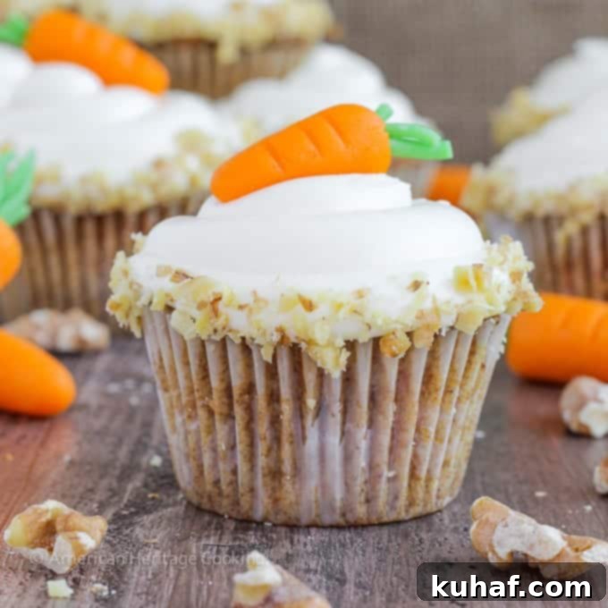 My Culinary School Progress: Episode Three 30 These are the moistest, most delicious Carrot Cake Cupcakes | A recipe I learned in culinary school that my husband said were the best ever!