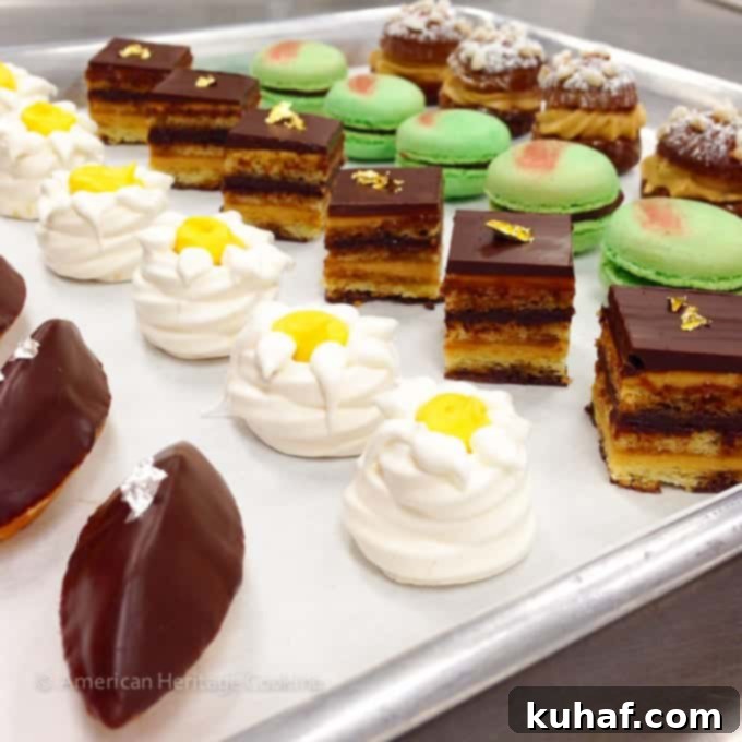 My Culinary School Progress: Episode Three 31 Culinary School Update Part 3 : Petits Fours