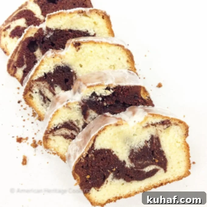 My Culinary School Progress: Episode Three 7 Marble Pound Cake Slices