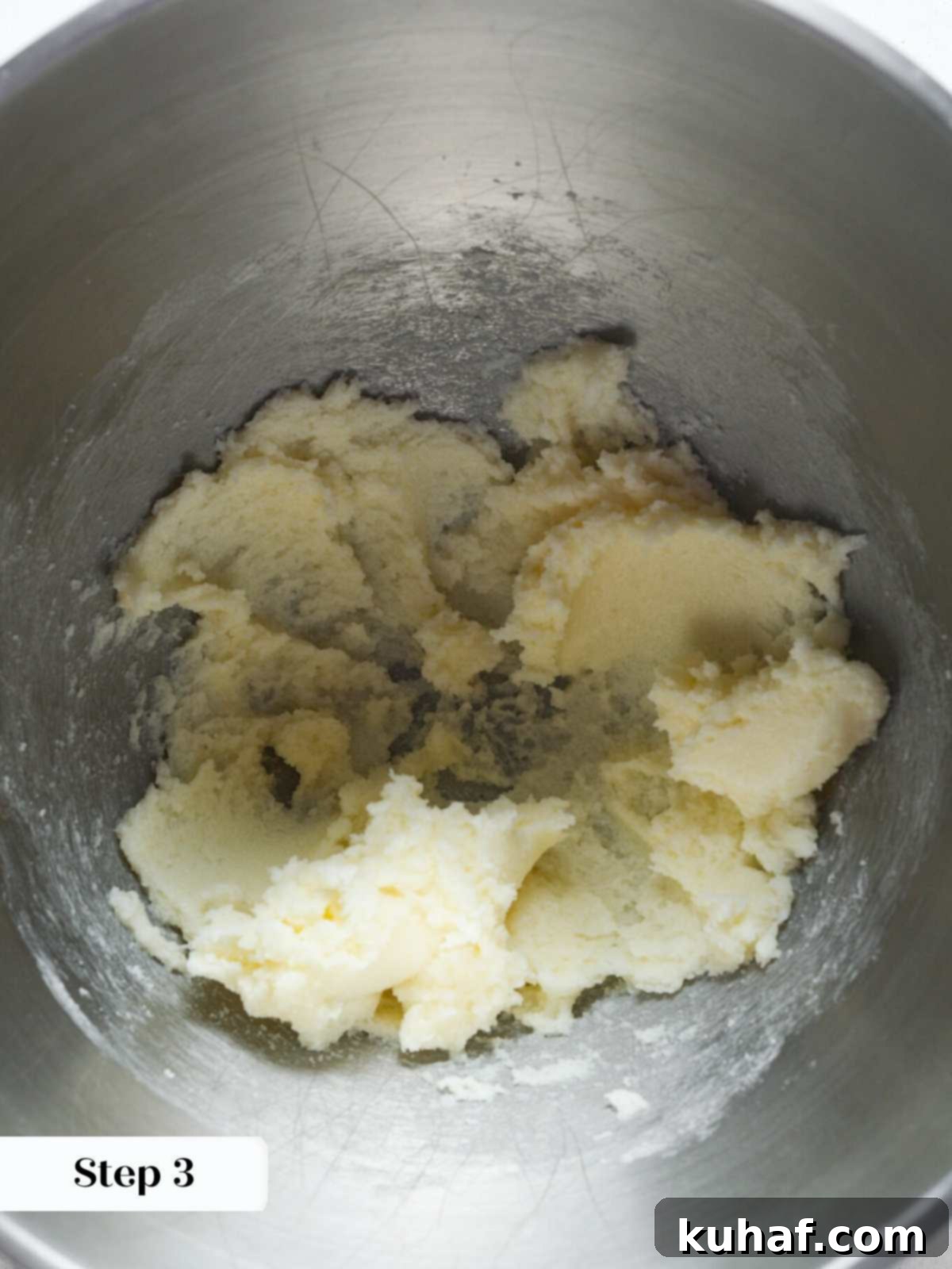 Ultimate Snickerdoodle Cookies 6 Creaming butter and sugar until light and fluffy.