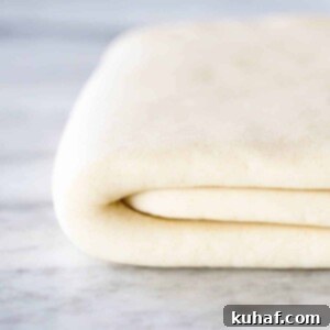 Classic Puff Pastry close up