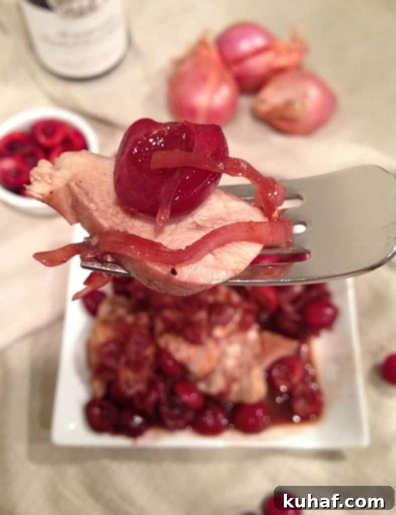 Chicken in Cherry Wine Sauce
