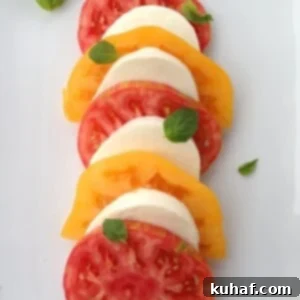 Heirloom Tomato and Mozzarella Salad