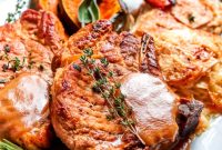 Pork Chops with Apple Glaze